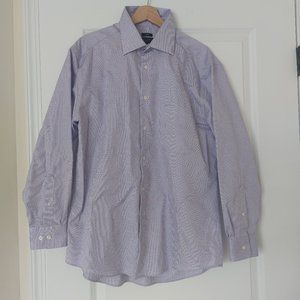 Pronto Uomo Slim Fit Dress Shirt 32/33 Lavendar